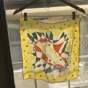 Vintage 1950’s Silk Scarf